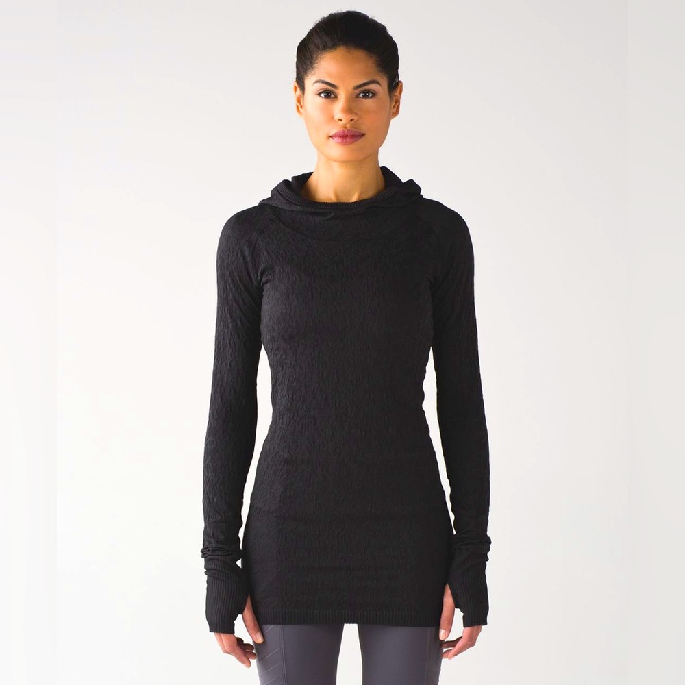 Lululemon Rest Less Hoodie Layering Activewear Running Workout Gym Stretchy Cozy